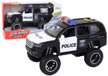 Транспортний засіб raptor policja чорний звук світло Lean Toys 300x170 мм