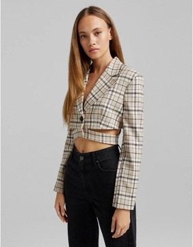 BERSHKA KRÓTKA MARYNARKA W KRATKĘ 6369168 R.L