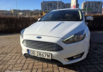 Ford Focus III Kombi Facelifting 1.0 EcoBoost 125KM 2017 Ford Focus Super Stan NAVI - Kamera - 114 Tkm - Zarejstrowany 125KM, zdjęcie 23