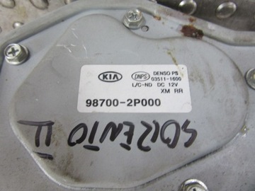 KIA SORENTO II 2010 MOTOREK STĚRAČE ZADNÍ