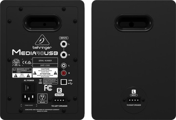 Пара мониторов ближнего поля Behringer MEDIA 40USB