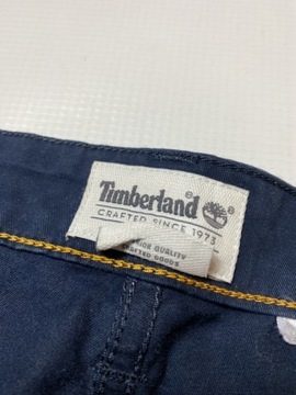 TIMBERLAND Chinosy SLIM GRANATOWE Spodnie W36 L32