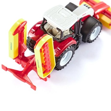 Трактор Siku Farmer Steyr с металлическими косилками Pöttinger, модель S1672