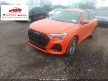 Audi Q3 II 2021 Audi Q3 2021r, Premium, Quattro, 2.0, S-Line 2.0 Benzyna 185KM