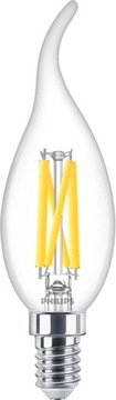 PHILIPS Żarówka LED E14 3,4W = 40W 2700K Ściemnialna PŁOMYK 470lm BA35