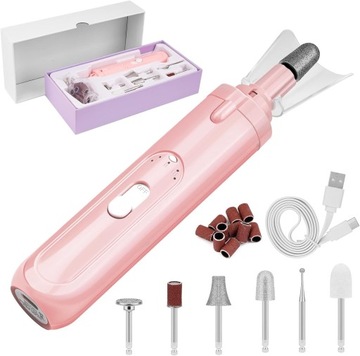 Профессиональный набор для маникюра и педикюра, беспроводная пилочка для ногтей