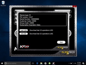 ИНТЕРФЕЙС ПРОГРАММАТОРА KESS V2.80 ECU 5.017 RED EU