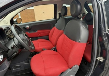 Fiat 500 II Seria 1 1.2 69KM 2014 Fiat 500 Rej. 032014 1,2 69KM Klimatyzacja Szyberdach Bluetooth 1.2 69KM, zdjęcie 17