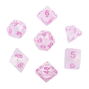 7 шт. аксессуары для игрушечных игр Многогранный ролевой многосторонний куб style2