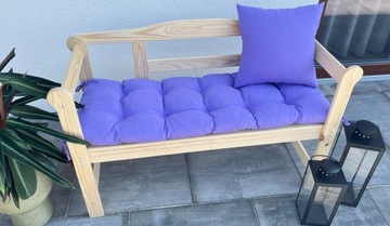 Садовая подушка кресло светло -фиолетовое