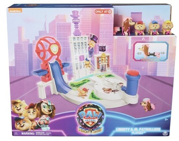 Psi Patrol Wyrzutnia Liberty Baza Obrotowa + Figurki Spin Master