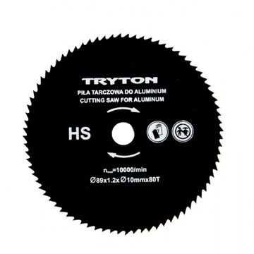 ZESTAW TARCZY TNĄCYCH HSS 89X10MM DO TPW600K 3SZT.