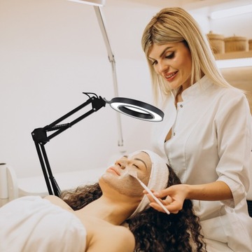 ШКОЛЬНАЯ НАСТОЛЬНАЯ ЛАМПА СВЕТОДИОДНАЯ НОЧНАЯ ЛАМПА ДЛЯ ЧЕРТЕЖА с круглым абажуром