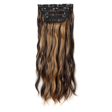 ЗАЖИМ для синтетических волос длиной 55 см, в наращивании