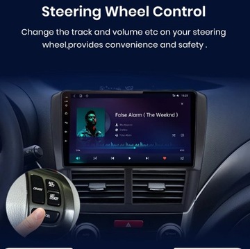 Радио Android 12 GPS Subaru Forester 3 Impreza WiFi 4/64 LTE SIM