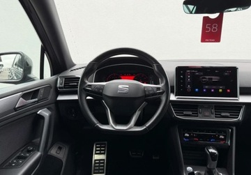 Seat Tarraco SUV 2.0 TDI 200KM 2022 Seat Tarraco Hak Full-LED Pakiet asystentow jazdy Kamera FVAT23 Salon, zdjęcie 29
