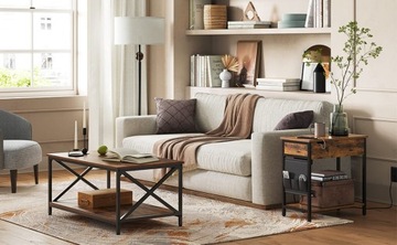 Столик в стиле лофт с USB