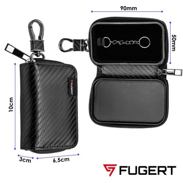 ETUI NA KLUCZYKI KEYLESS SAMOCHODOWE POKROWIEC BLOKADA SYGNAŁU RFID WIFI