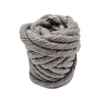SZNUREK JUTOWY GRUBY NATURALNY 200 g SZARY