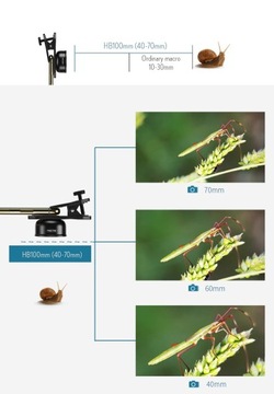 Объектив для телефона Apexel HB100mm Macro Lens Pro