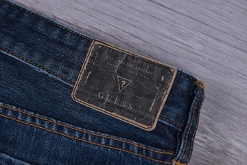 GUESS Los Angeles Modne Jeansy Męskie Premium 33