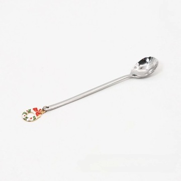 Xmas Spoons Forks Set Stainless Steel Christmas Tableware Elk Christmas
