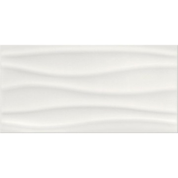 PŁYTKI ŚCIENNE BLANKA biały wave POŁYSK 30x60