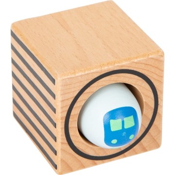 Сенсорные деревянные кубики Small Foot 3+