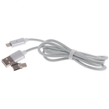 USB Data Sync Charging Cable Nylon Braided Cord