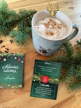 KALENDARZ ADWENTOWY ZADANIA + CIEKAWOSTKI DLA CAŁEJ RODZINY 30 KART