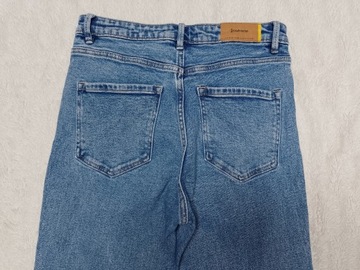 Spodnie jeans damskie Stradivarius Mom Slim eur 40 uk 12 niebieskie