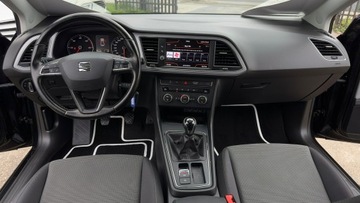 Seat Leon III Hatchback Facelifting 1.6 TDI 115KM 2017 Seat Leon 1.6TDi 115PS OPŁACONY Bezwypadkowy, zdjęcie 6
