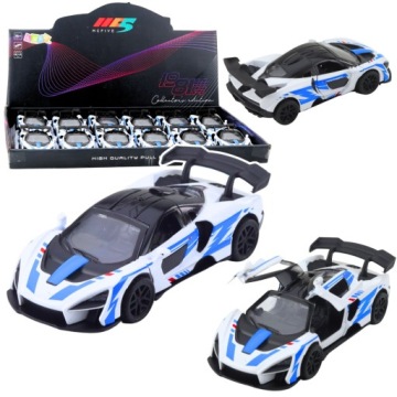 Автомобіль гоночний металевий має карта 1:32 Lean Toys 55x35 мм