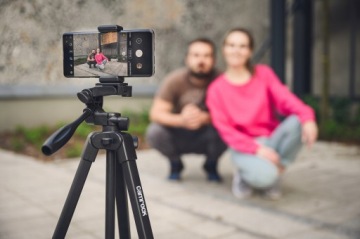 Штатив Camrock CP-510 для фотоаппаратов и телефонов 2,5 кг + чехол 136,5 см