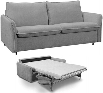 Kanapa Sofa NUNO rozkładana SWEET SIT stelaż włoski 160x198 Gala Collezione