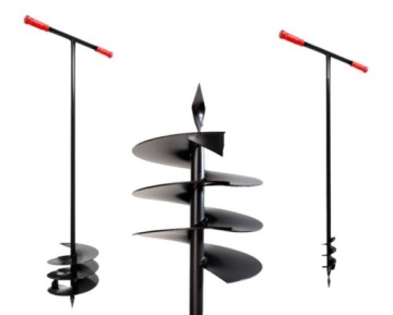 AWTOOLS ŚWIDER RĘCZNY DO GLEBY FI 140mm