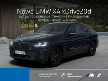 BMW X4 G02 SUV Facelifting 2.0 20d 190KM 2025 BMW X4 xDrive20d 190 KM mHEV - Kamera 360 - HarmanKardon - M Sport 2.0