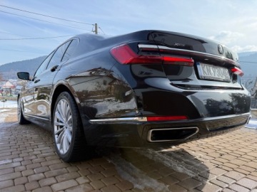 BMW Seria 7 G11-G12 Sedan Facelifting 3.0 740d 340KM 2020 BMW 7 740 d Tylna oś skrętna, zdjęcie 4