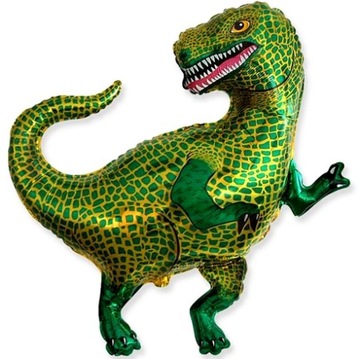 Balon foliowy 24 cale Tyranozaur Dinozaur Hel