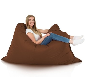 BRĄZOWA PODUCHA DO SIEDZENIA OUTDOOR XXL