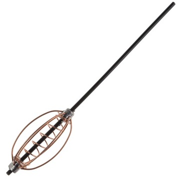 Sprężyna zanętowa 30 g przelotowa na rurce antysplątaniowej 20 cm koszyk