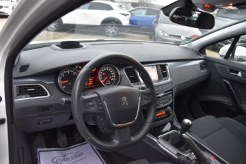 Peugeot 508 I SW 2.0 HDi FAP 140KM 2011 Peugeot 508 Head-UP Duza-Nawigacja Klimatronic Tempomat Komputer Alu-Felgi, zdjęcie 9