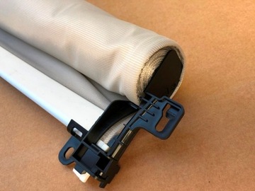 Роликовая шторка на крышу, панорамная крышка, серая Platingrau для Porsche Cayenne E2 2011-18