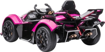 ЭЛЕКТРОМОБИЛЬ LAMBORGHINI GT 4 ДВИГАТЕЛЯ 45ВТ ДИСТАНЦИОННОГО УПРАВЛЕНИЯ