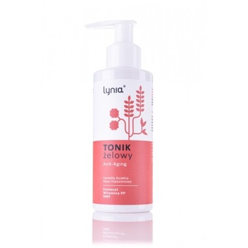 LYNIA - Tonik Żelowy Anti-Aging do twarzy z Ekstraktem z Centella Asiatica