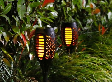 Садовый светильник SOLAR TORCH пламя 1700K M