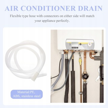 Портативная сливная труба кондиционера со шлангом