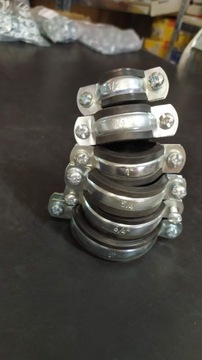 Держатель одинарной трубы с глушителем 1 дюйм