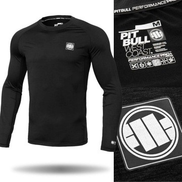 Koszulka PIT BULL kompresyjna RASHGUARD pitbull