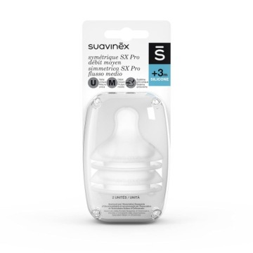 Соска Suavinex силікон 3 міс.+